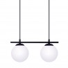 NOWOŚĆ 1208 GLOBE LAMPA WISZĄCA CZARNY ZUMA LINE