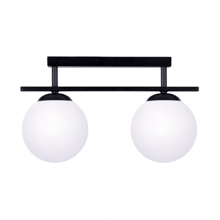 NOWOŚĆ 1211 GLOBE LAMPA SUFITOWA CZARNY ZUMA LINE