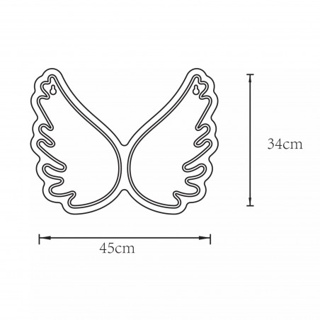 NOWOŚĆ FM-WN95 NEON WINGS LED ZUMA LINE