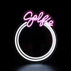 NOWOŚĆ FM-MT07 NEON LUSTRO SELFIE LED ZUMA LINE