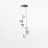 NOWOŚĆ MD3350A-6BL/MIX COLORE LAMPA WISZĄCA ZUMA LINE