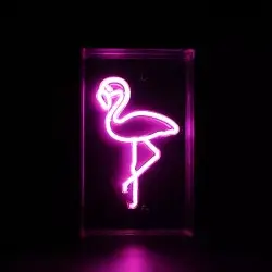 NOWOŚĆ FM-WN33 NEON FLAMINGO LED ZUMA LINE