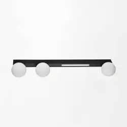 NOWOŚĆ W231102-3 LUND LAMPA SUFITOWA CZARNA/BLACK ZUMA LINE