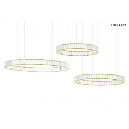 NOWOŚĆ MSE1501100190 MOOSEE lampa wisząca LIBERTY 3B złota  King Home