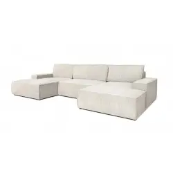NOWOŚĆ KH1501100208 Narożnik PILLOW C1 z funkcją spania - I grupa tkanin King Home