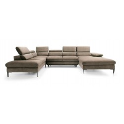 NOWOŚĆ 5900168831339 Narożnik EDIE C2 z funkcją spania - I grupa tkanin  King Home