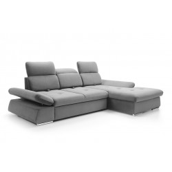 NOWOŚĆ 5900168831445 Narożnik MONZA z funkcją spania - II grupa tkanin  King Home