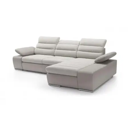 NOWOŚĆ 5900168831490 Narożnik TOBI z funkcją spania - I grupa tkanin King Home
