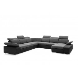 NOWOŚĆ 5900168831698 Narożnik CONTINENTAL XXL z funkcją spania - II grupa tkanin  King Home