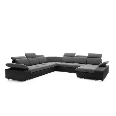 NOWOŚĆ 5900168831698 Narożnik CONTINENTAL XXL z funkcją spania - II grupa tkanin King Home