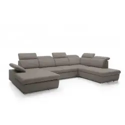 NOWOŚĆ 5900168831742 Narożnik NONA L z funkcją spania - I grupa tkanin King Home