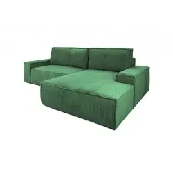 NOWOŚĆ 5900168834668 Narożnik PILLOW M prawy z funkcją spania zielony King Home