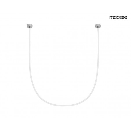 NOWOŚĆ MSE15011004951 MOOSEE lampa wisząca LASSO 800 Smart      srebrna  King Home