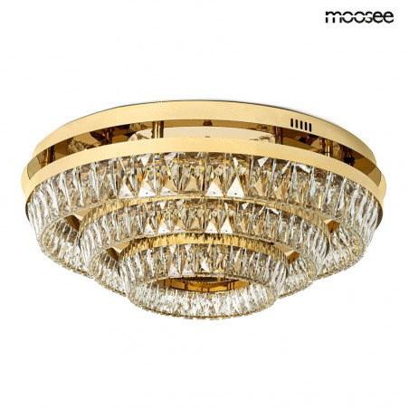 NOWOŚĆ MSE1501100531 MOOSEE lampa sufitowa / plafon SAVOY 3    złota  King Home
