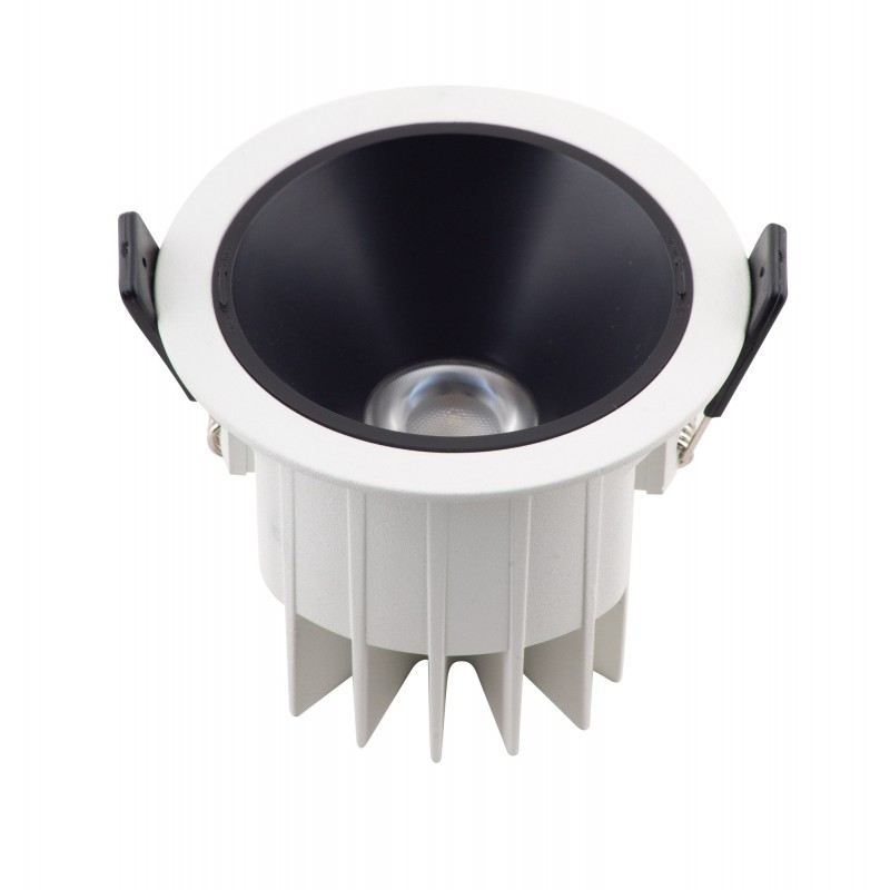 MAXLIGHT H0108 OPRAWA WPUSTOWA PAXO LED 10W IP65 BIAŁA + PIERŚCIEŃ OZDOBNY