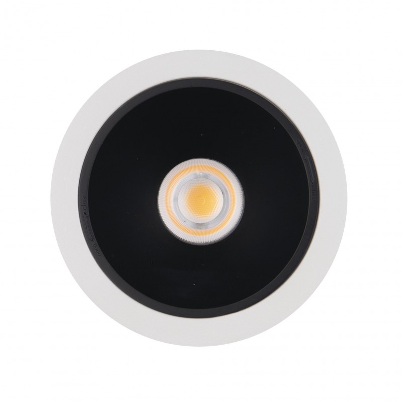 MAXLIGHT H0108 OPRAWA WPUSTOWA PAXO LED 10W IP65 BIAŁA + PIERŚCIEŃ OZDOBNY