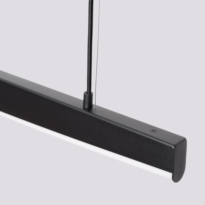 NOWOŚĆ Lampa wisząca JORUN 150 czarna LED 3000KTH.475 Thoro