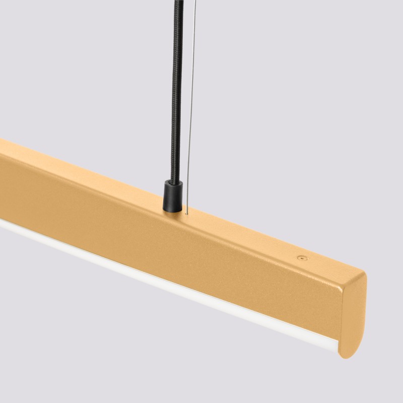 NOWOŚĆ Lampa wisząca JORUN 150 złota LED 4000KTH.479 Thoro