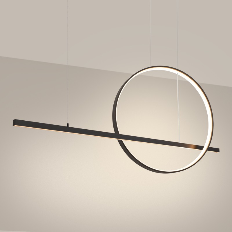 NOWOŚĆ Lampa wisząca GLAD czarna LED 3000KTH.494 Thoro