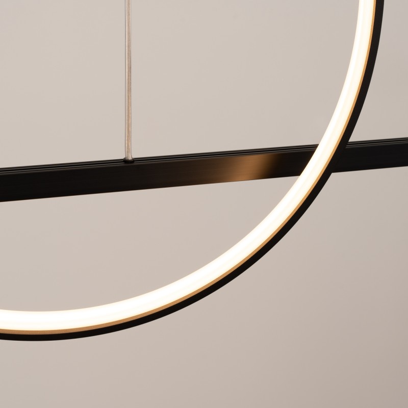 NOWOŚĆ Lampa wisząca GLAD czarna LED 3000KTH.494 Thoro