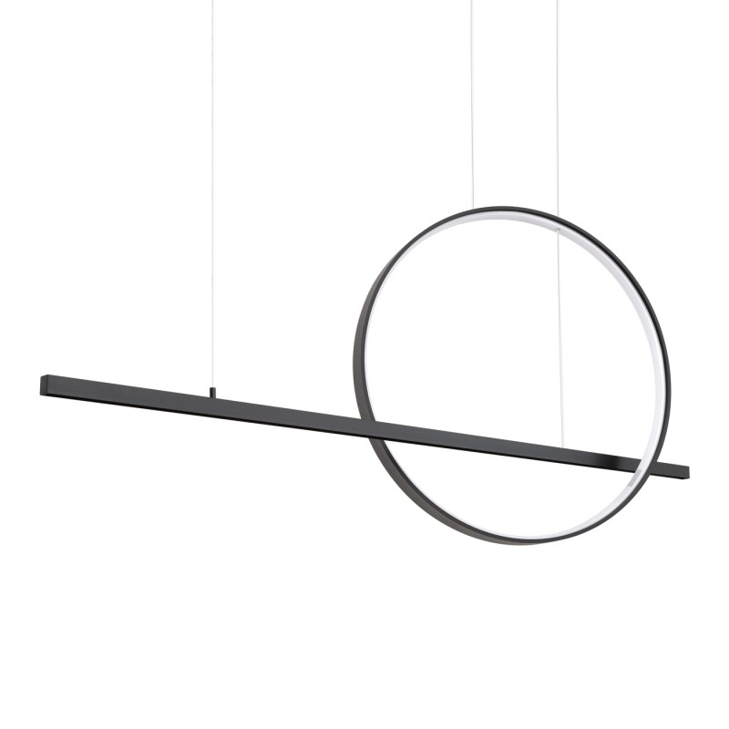 NOWOŚĆ Lampa wisząca GLAD czarna LED 4000KTH.495 Thoro