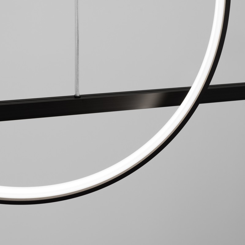 NOWOŚĆ Lampa wisząca GLAD czarna LED 4000KTH.495 Thoro