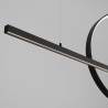 NOWOŚĆ Lampa wisząca GLAD czarna LED 4000KTH.495 Thoro