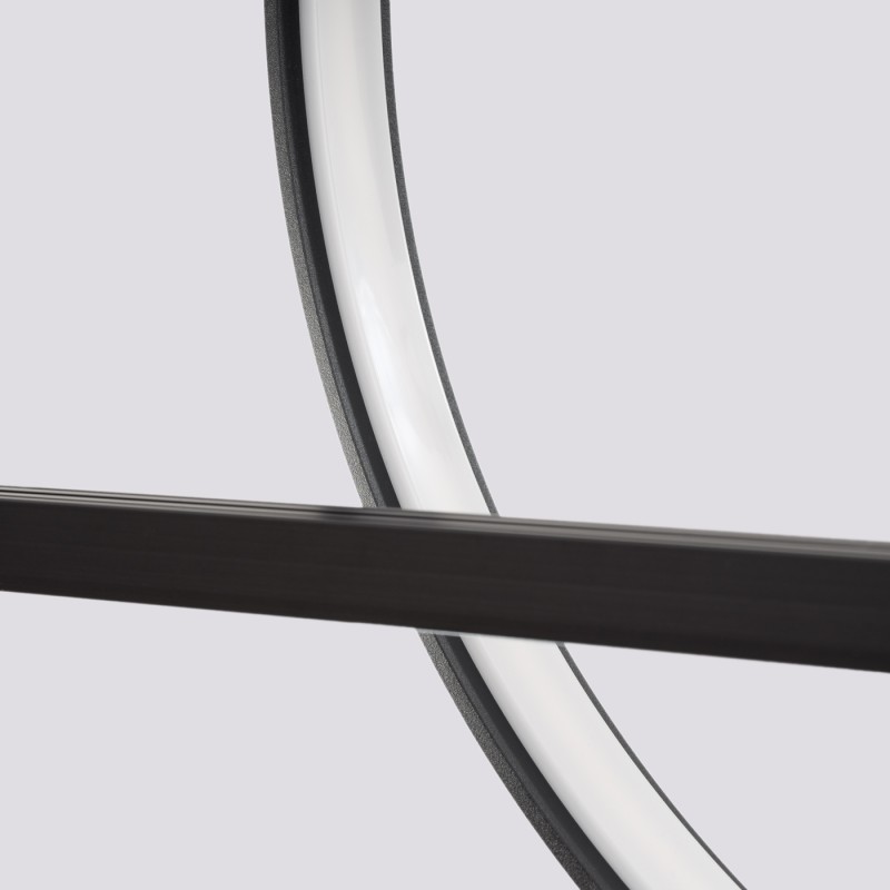 NOWOŚĆ Lampa wisząca GLAD czarna LED 4000KTH.495 Thoro