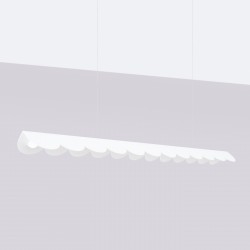 NOWOŚĆ Lampa wisząca BISCUIT biała LED 4000KTH.533 Thoro