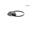 NOWOŚĆ MSE1501100507 MOOSEE lampa sufitowa / plafon RINGS 2    czarna  King Home