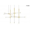 NOWOŚĆ MSE1501100487 MOOSEE lampa wisząca MIKADO S złota  King Home