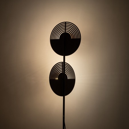 NOWOŚĆ 16135LUNAR WOOD LAMPA PODŁOGOWA 2XG9 Tk Lighting