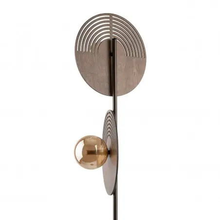 NOWOŚĆ 16135LUNAR WOOD LAMPA PODŁOGOWA 2XG9 Tk Lighting