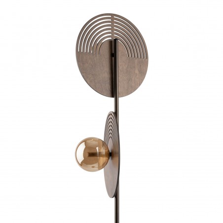 NOWOŚĆ 16135LUNAR WOOD LAMPA PODŁOGOWA 2XG9 Tk Lighting