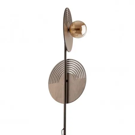 NOWOŚĆ 16135LUNAR WOOD LAMPA PODŁOGOWA 2XG9 Tk Lighting