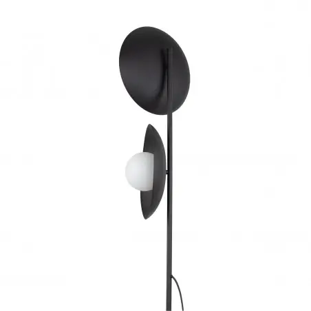 NOWOŚĆ 16136SLATE BLACK GLASS LAMPA PODŁOGOWA 2XG9 Tk Lighting