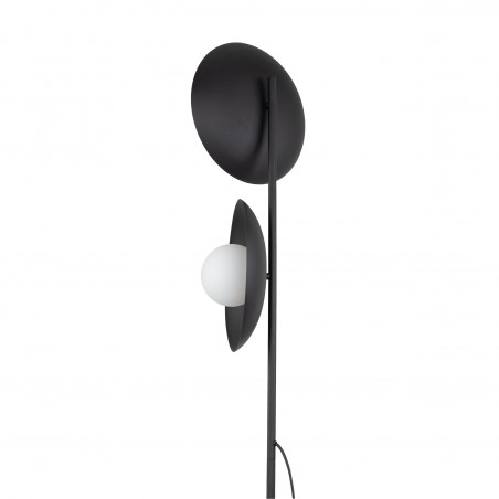 NOWOŚĆ 16136SLATE BLACK GLASS LAMPA PODŁOGOWA 2XG9 Tk Lighting