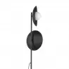 NOWOŚĆ 16136SLATE BLACK GLASS LAMPA PODŁOGOWA 2XG9 Tk Lighting