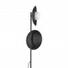 NOWOŚĆ 16136SLATE BLACK GLASS LAMPA PODŁOGOWA 2XG9 Tk Lighting