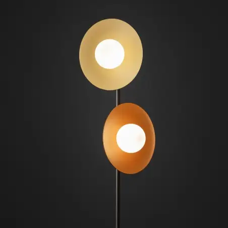 NOWOŚĆ 16137SLATE MIX GLASS LAMPA PODŁOGOWA 2XG9 Tk Lighting