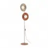 NOWOŚĆ 16138SLATE MIX GLASS LAMPA PODŁOGOWA 2XG9 Tk Lighting