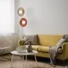NOWOŚĆ 16138SLATE MIX GLASS LAMPA PODŁOGOWA 2XG9 Tk Lighting