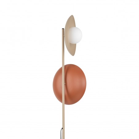 NOWOŚĆ 16138SLATE MIX GLASS LAMPA PODŁOGOWA 2XG9 Tk Lighting