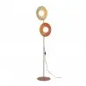 NOWOŚĆ 16138SLATE MIX GLASS LAMPA PODŁOGOWA 2XG9 Tk Lighting