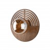 NOWOŚĆ 11013LUNAR WOOD KINKIET 1XG9  250 Tk Lighting