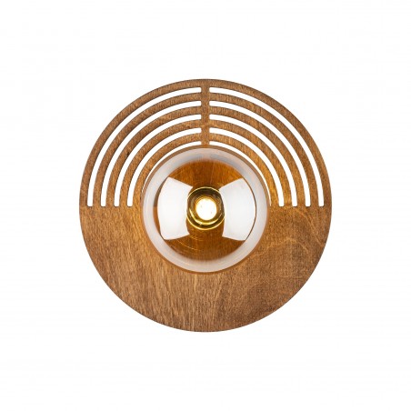 NOWOŚĆ 11013LUNAR WOOD KINKIET 1XG9  250 Tk Lighting