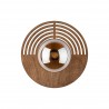 NOWOŚĆ 11013LUNAR WOOD KINKIET 1XG9  250 Tk Lighting