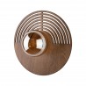 NOWOŚĆ 11014LUNAR WOOD KINKIET 1XG9  300 Tk Lighting