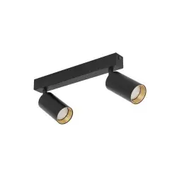 NOWOŚĆ 10633AMIS BLACK LAMPA SUFITOWA 2 Tk Lighting