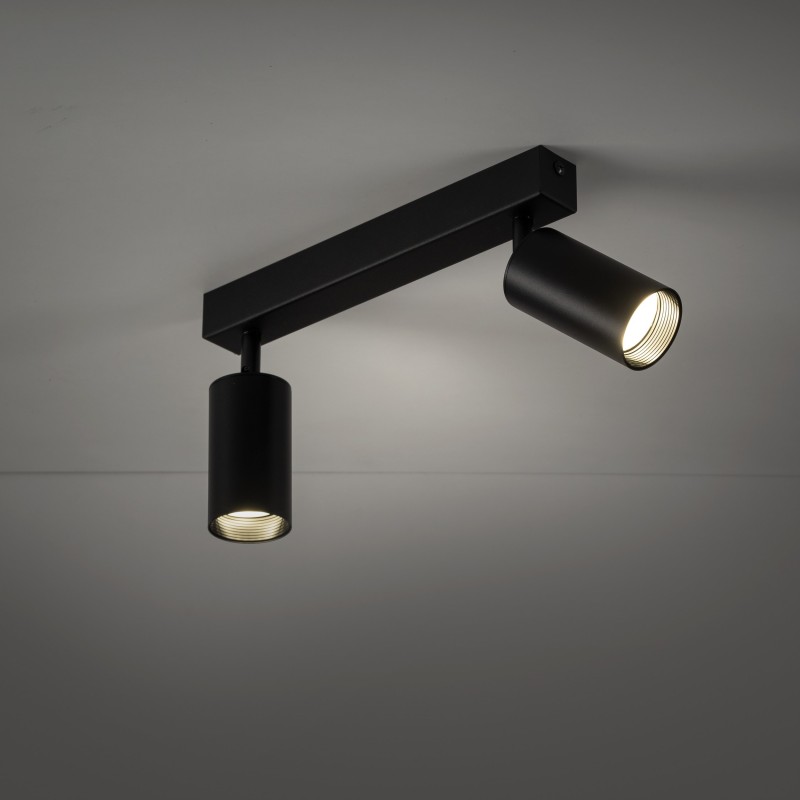 NOWOŚĆ 10633AMIS BLACK  LAMPA SUFITOWA 2 Tk Lighting